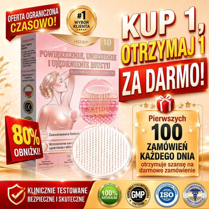 🌟HISKIN® MIKROIGŁOWE PLASTRY UNOSZĄCE I UJĘDRNIAJĄCE BIUST