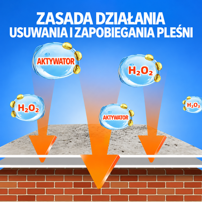 ✨ Wysoce skuteczny spray do usuwania pleśni – pomaga zapobiegać jej ponownemu pojawieniu się