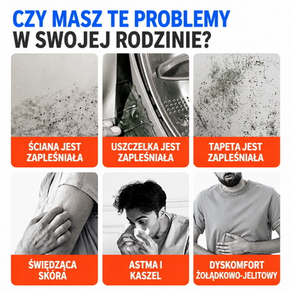 ✨ Wysoce skuteczny spray do usuwania pleśni – pomaga zapobiegać jej ponownemu pojawieniu się